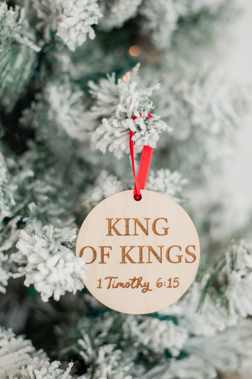 Names of Jesus Ornament Set of 12 Advent