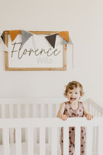 Wooden Name Sign