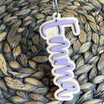 Personalized Keychain Name Tag
