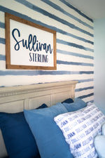 Wooden Name Sign