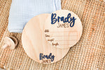 Baby Name Sign with Stats