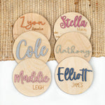 Baby Name Sign Birth Announcemen