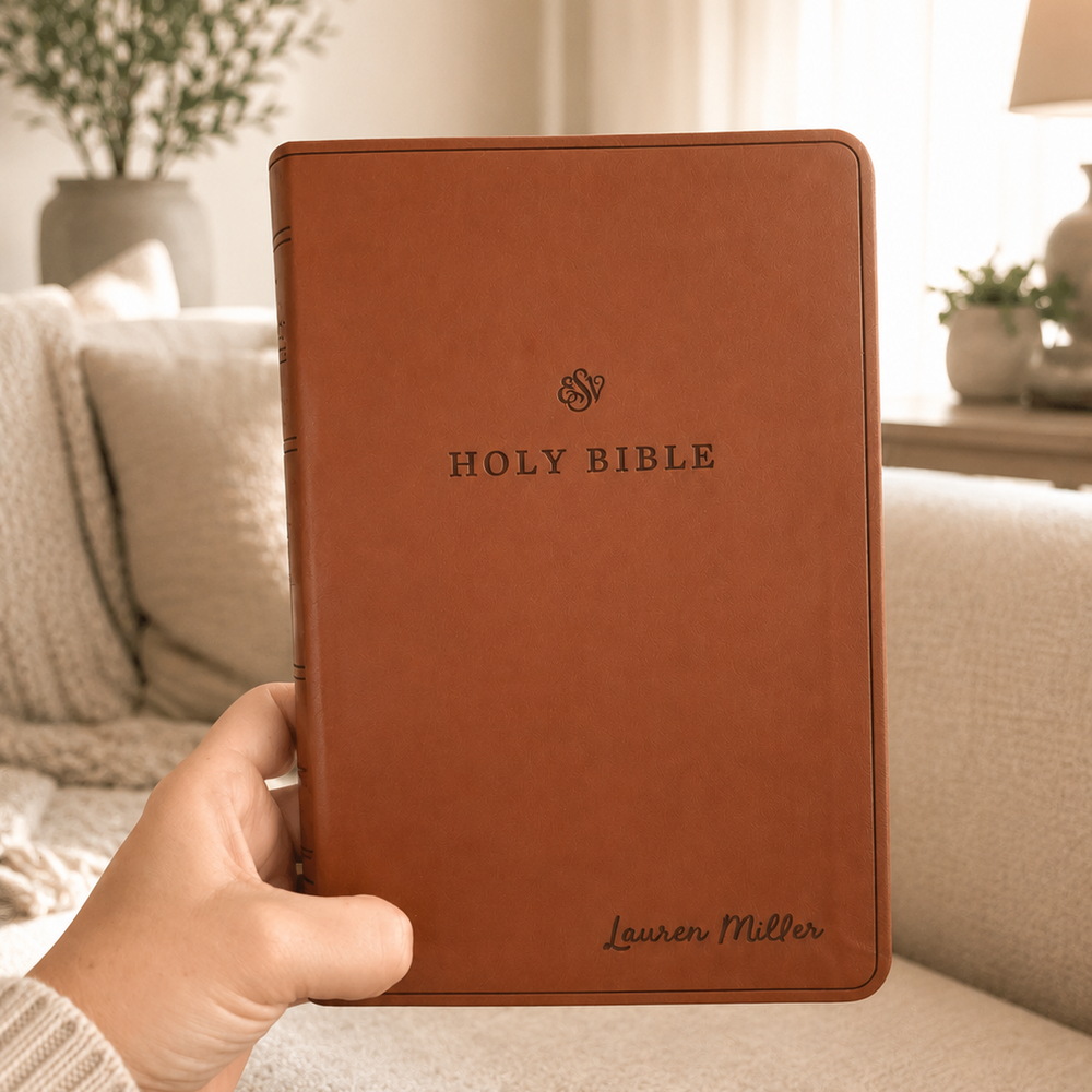 engraved esv bible