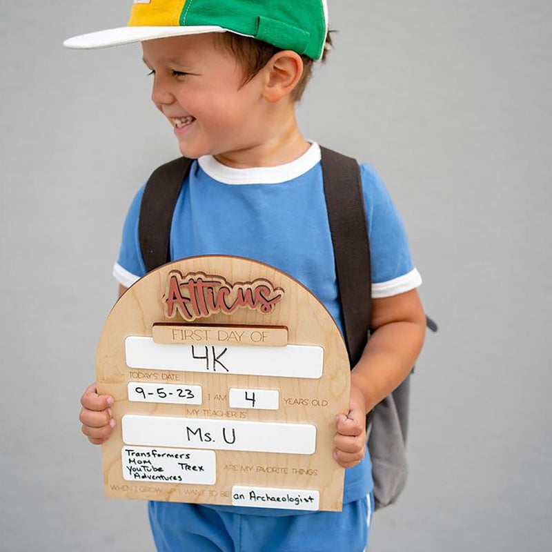 First Day of School Sign