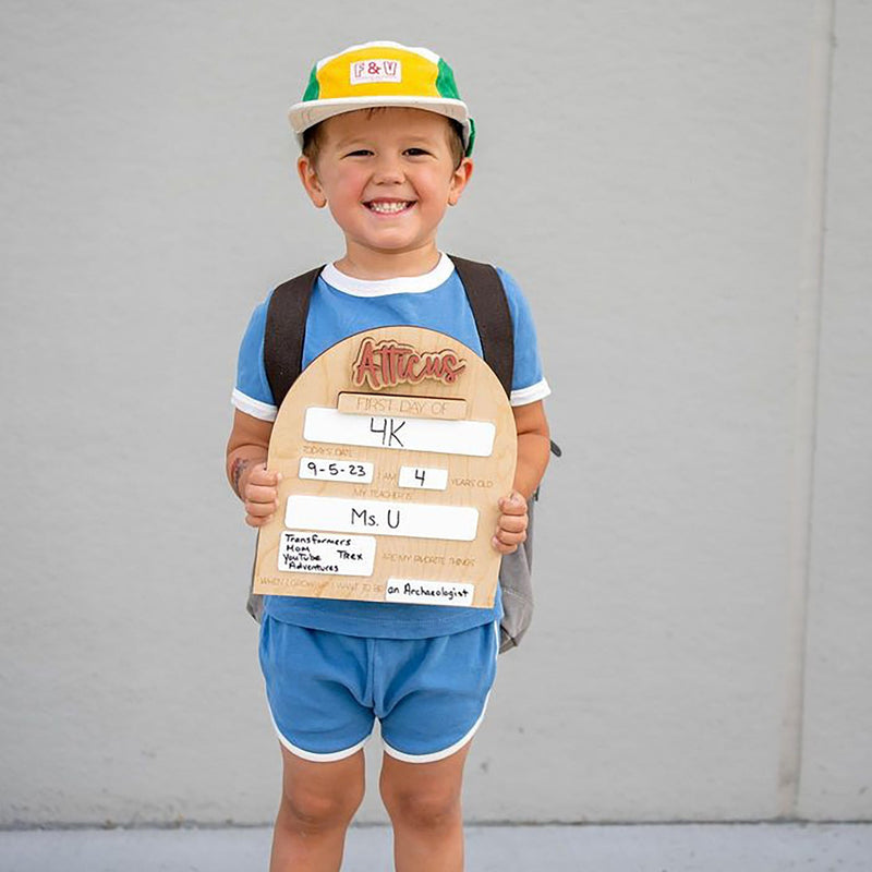 First Day of School Sign