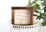 Handwriting Sign Memorial Gift