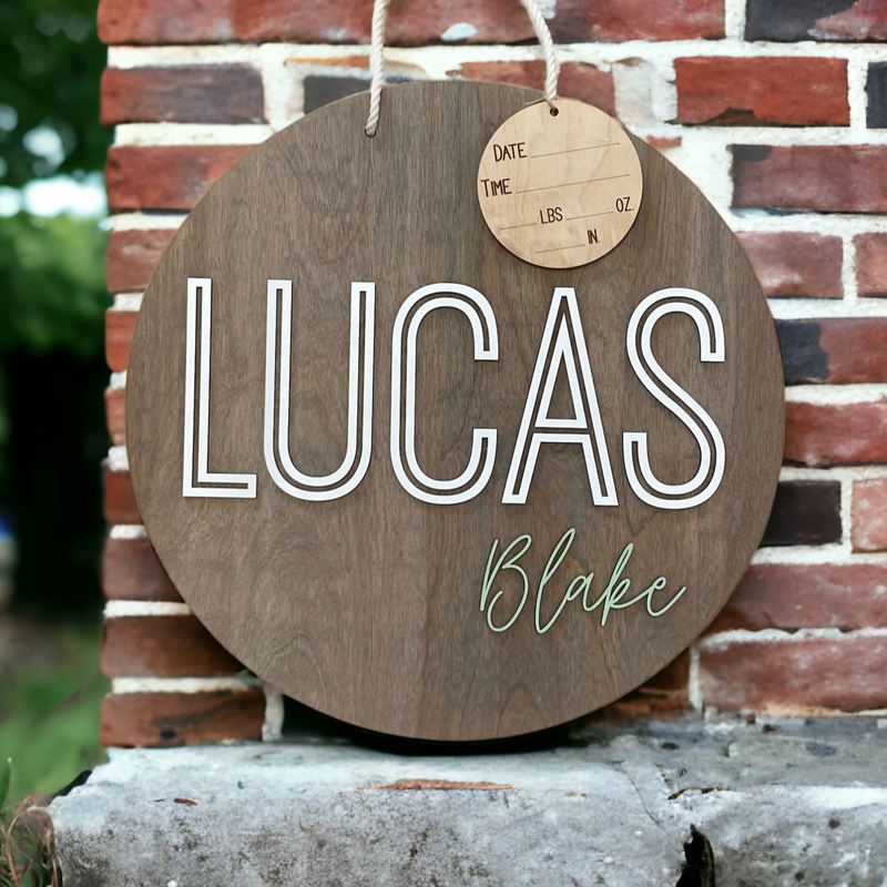 Hospital Door Hanger - Lucas Blake