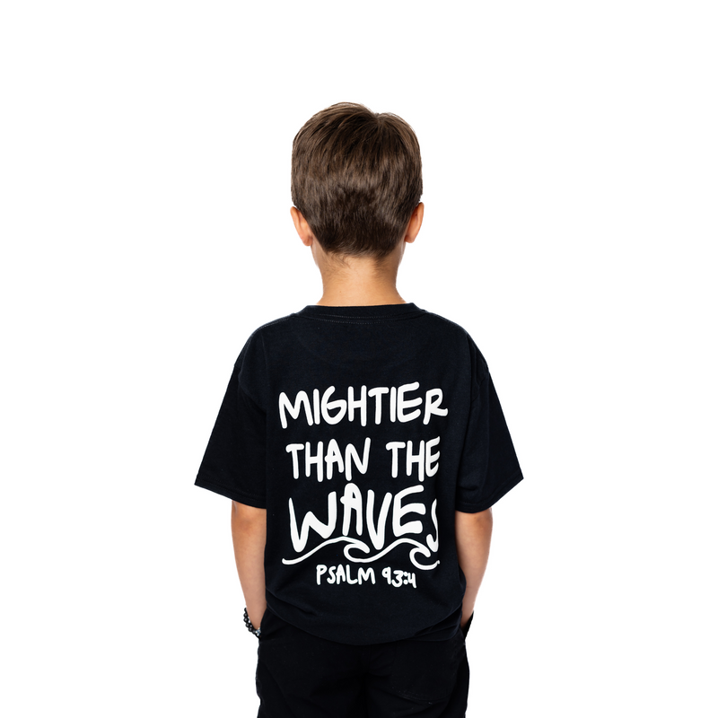 christian tshirt mightier than the waves