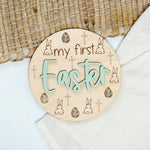 my first easter baby milestone