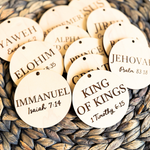 Names of God Ornament Set