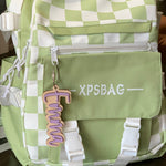 backpack tag wooden emma

