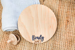baby footprint sign
