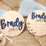 baby name announcement