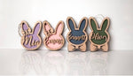 Custom Bunny Easter Basket Tag