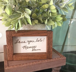 Custom Handwriting Sign